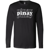 Pinay Triple Unisex Jersey Long Sleeve T-Shirt